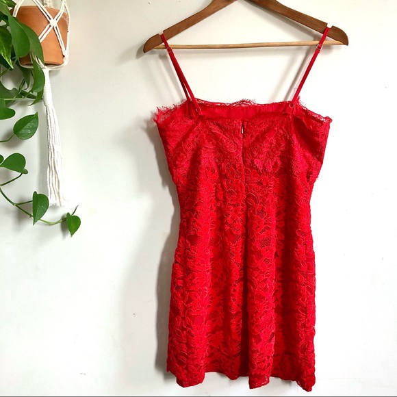 Revolve Majorelle Apollo Mini Dress Racing Red - Picture 7 of 8